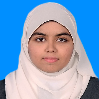 Taiba Aslam Class 12 Subject Topper Kuwait